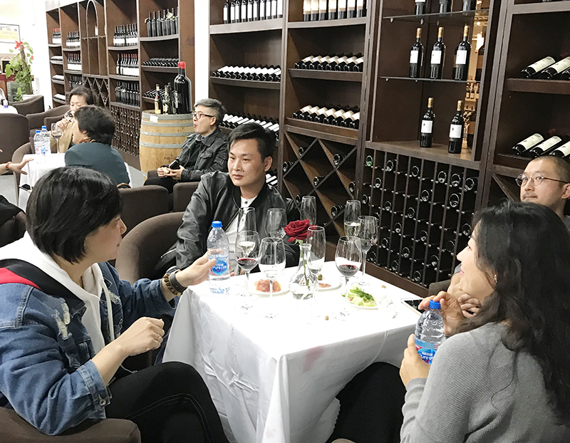 意大利顶级名酒品鉴会现场